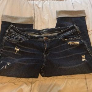 Silver jeans capris 34